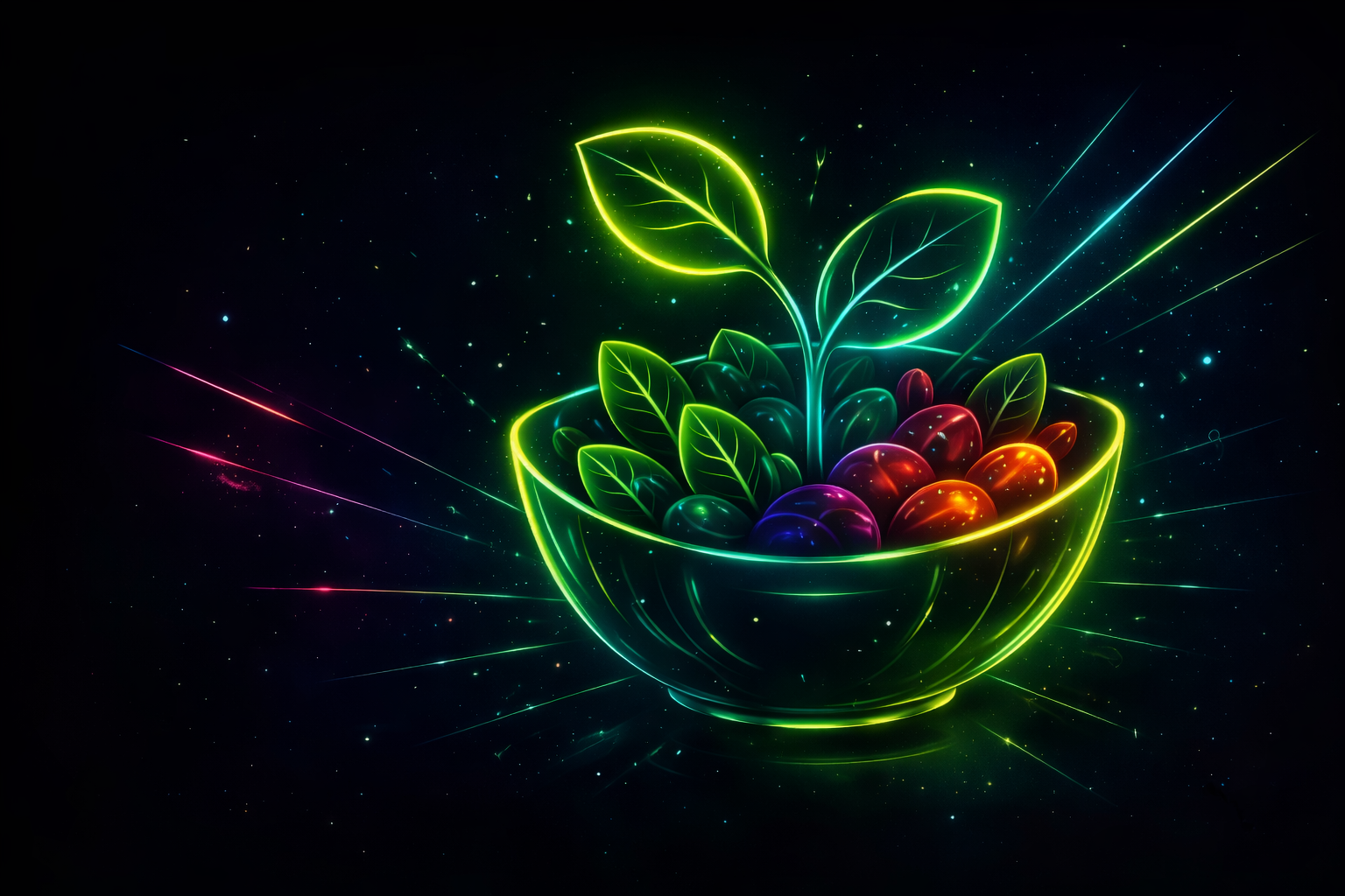 Fresh and healthy food