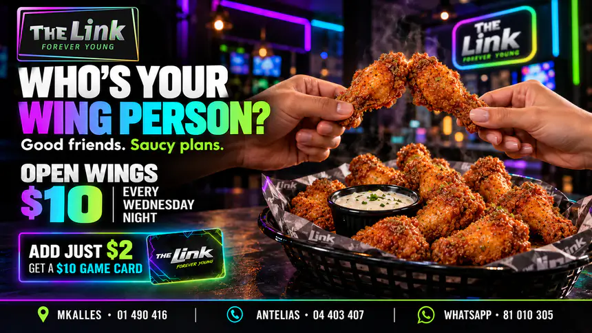 Wings Night Every Wednesday