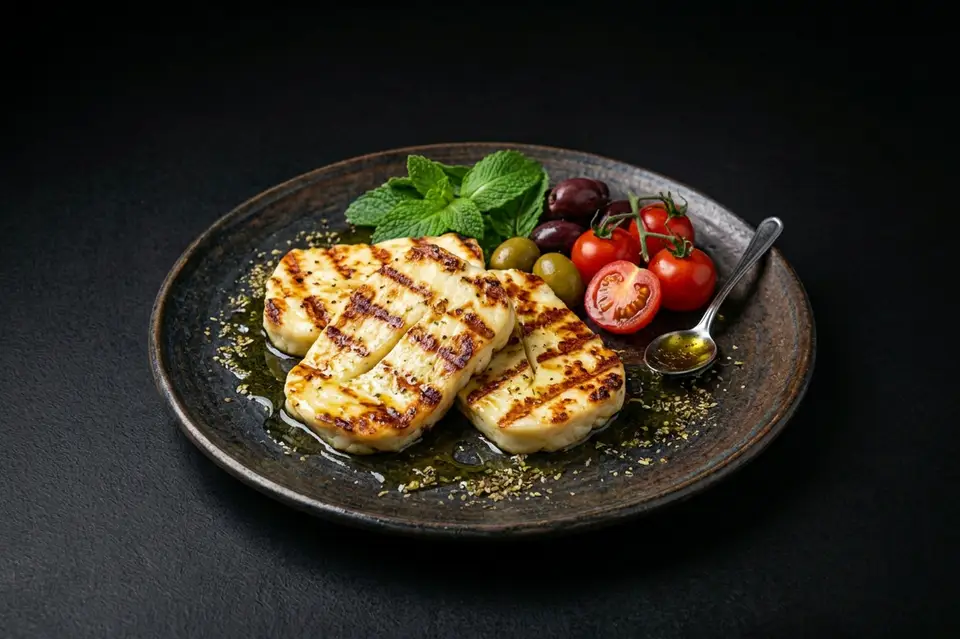 Grilled Halloum